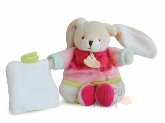 alinéa baby comforter rabbit pink white blue green 